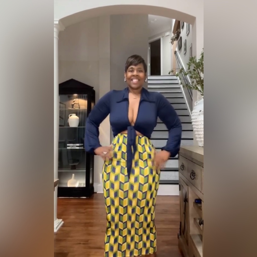 2 Pc Skirt Set